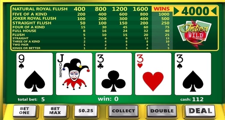 five of a kind on poker